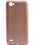 LG Q6 Mat Peremium Silikon Kılıf - Gold 1