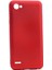 LG Q6 Mat Peremium Silikon Kılıf - Kırmızı 1