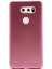 LG V30 Mat Peremium Silikon Kılıf - Rose + Nano Ekran Koruyucu 1
