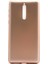 Nokia 8 Mat Premium Silikon Kılıf - Gold 1