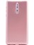 Nokia 8 Mat Premium Silikon Kılıf - Rose + Cam Ekran Koruyucu 1