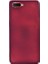 Oppo RX17 Neo Kılıf Mat Premium Silikon Kılıf - Bordo + Cam Ekran Koruyucu 1