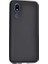 Samsung Galaxy A2 Core Kılıf Mat Premium Silikon Kılıf - Siyah + Cam Ekran Koruyucu 1