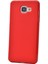Samsung Galaxy A5 2016 Mat Premium Silikon Kılıf - Bordo 1
