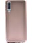 Samsung Galaxy A50 Kılıf Mat Premium Silikon Kılıf - Gold 1