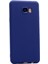 Samsung Galaxy C5 Pro Mat Premium Silikon Kılıf - Lacivert 1