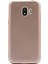 Samsung Galaxy J2 Core Mat Premium Silikon Kılıf - Gold 1