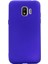 Samsung Galaxy J2 Core Mat Premium Silikon Kılıf - Lacivert + Nano Ekran Koruyucu 1