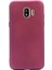 Samsung Galaxy J2 Mat Premium Silikon Kılıf - Bordo 1