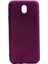Samsung Galaxy J3 Pro Mat Premium Silikon Kılıf - Bordo 1
