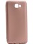 Samsung Galaxy J4 Core Mat Premium Silikon - Gold + Cam Ekran Koruyucu 1