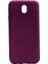 Samsung Galaxy J5 2016 Mat Premium Silikon Kılıf - Bordo + Nano Ekran Koruyucu 1