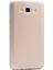 Samsung Galaxy J5 Mat Premium Silikon Kılıf - Gold 1