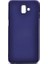Samsung Galaxy J6 Mat Premium Silikon Kılıf - Lacivert + Cam Ekran Koruyucu 1