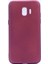 Samsung Galaxy J7 2016 Mat Premium Silikon Kılıf - Bordo + Nano Ekran Koruyucu 1