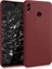 Samsung Galaxy M20 Mat Premium Silikon Kılıf - Bordo + Tam Kaplayan 6D Nano Ekran Koruyucu 1