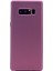 Samsung Galaxy Note 8 Mat Premium Silikon Kılıf - Bordo 1