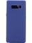 Samsung Galaxy Note 8 Mat Premium Silikon Kılıf - Lacivert + Tam Kaplayan Cam Ekran Koruyucu 1