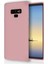 Samsung Galaxy Note 9 Mat Premium Silikon Kılıf - Rose + Tam Kaplayan Cam Ekran Koruyucu 1