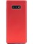 Samsung Galaxy S10E Mat Premium Silikon Kılıf - Kırmızı + Nano Ekran Koruyucu 1