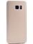 Samsung Galaxy S7 Edge Mat Premium Silikon Kılıf - Gold + 360 Full Body Ekran Koruma (Ön-Arka) 1