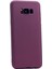 Samsung Galaxy S8 Plus Mat Premium Silikon Kılıf - Bordo + Tam Kaplayan 6D Nano Ekran Koruyucu 1