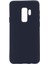 Samsung Galaxy S9 Plus Mat Premium Silikon Kılıf - Lacivert + 360 Full Body Ekran Koruma (Ön-Arka) 1