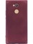 Sony Xperia XA2 Ultra Kılıf Mat Premium Silikon Kılıf - Bordo 1