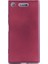 Sony Xperia XZ1 Kılıf Mat Premium Silikon Kılıf - Bordo 1