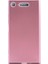Sony Xperia XZ1 Kılıf Mat Premium Silikon Kılıf - Rose + Cam Ekran Koruyucu 1
