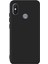 Xioami Mi 8 Se Mat Premium Silikon Kılıf - Siyah + Cam Ekran Koruyucu 1