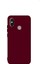 Xioami Mi A2 Mat Premium Silikon Kılıf - Bordo + Cam Ekran Koruyucu 1
