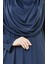 5015 Tek Parça Lacivert Namaz Elbisesi Battal 4