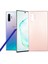 Samsung Galaxy Note 10 Plus Kılıf Klasik Mat Renkli Yumuşak Premier Silikon Rose Gold 1