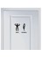 Areksan Reklam Man Woman Wc Banyo Sticker 1