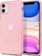 Apple iPhone 11 Kılıf Liquid Crystal Glitter Rose Quartz - 076CS27182 1