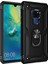 Huawei Mate 20 Anka Serisi Yüzük Standlı Armor Kılıf - Siyah 2