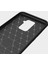 Huawei Nova 5i Pro Brushed Carbon Fiber Silikon Kılıf - Siyah 4