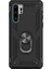 Huawei P30 Pro Anka Serisi Yüzük Standlı Armor Kılıf - Siyah 1
