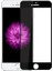 iPhone 6 - 6S Tam Kaplayan Çerçeveli Tempered Ekran Koruyucu - Mat Siyah 1