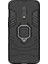 OnePlus 7 Batman Serisi Yüzük Standlı Armor Kılıf - Siyah 1