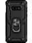 Samsung Galaxy S10e Anka Serisi Yüzük Standlı Armor Kılıf - Siyah 1
