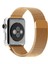 Apple Watch Series SE/10/9/8/7/6/5/4/3 42mm-41mm-40mm-38mm Uyumlu Milano Loop Çelik Kordon Gold 1