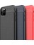 Apple iPhone 11 Pro Uyumlu Kılıf Darbeye Dayanlıklı Deri Görünümlü Niss Silikon Arka Kapak Siyah 5