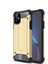 Apple iPhone 11 Kılıf Çift Katmanlı Zırh Koruma Tank Crash Arka Kapak Altın 1