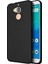 General Mobile GM 8 Kılıf Premium Mat Silikon Kılıf + Esnek Nano Cam Siyah 1