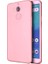 General Mobile GM 8 Kılıf Premium Mat Silikon Kılıf + Esnek Nano Cam Rose Gold 1