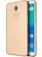General Mobile GM 8 Kılıf Premium Mat Silikon Kılıf + Temperli Cam Altın 1