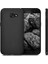 Samsung Galaxy A3 2017 Kılıf Mat Silikon Kılıf Slim Fit Simple Case + Koruyucu Cam Siyah 1