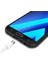 Samsung Galaxy A3 2017 Kılıf Mat Silikon Kılıf Slim Fit Simple Case + Koruyucu Cam Siyah 3